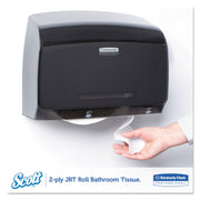 Scott Essential Jrt Extra Long Bathroom Tissue, Septic Safe, 2-Ply, White, 2000 Ft, 6 Rolls/Carton - KCC07827