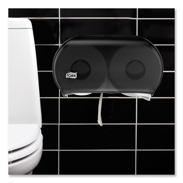 Tork Universal Jumbo Bath Tissue, Septic Safe, 1-Ply, White, 3.48" X 2,000 Ft, 12 Roll/Carton - TRKTJ0912A
