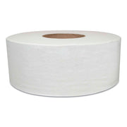 Morcon Jumbo Bath Tissue, Septic Safe, 1-Ply, White, 2,000 Ft, 12/Carton - MORM19